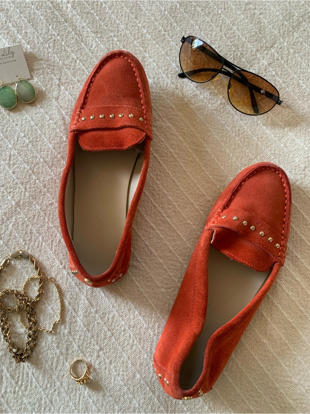 Retro Calvin Klein Lissa Suede Loafers